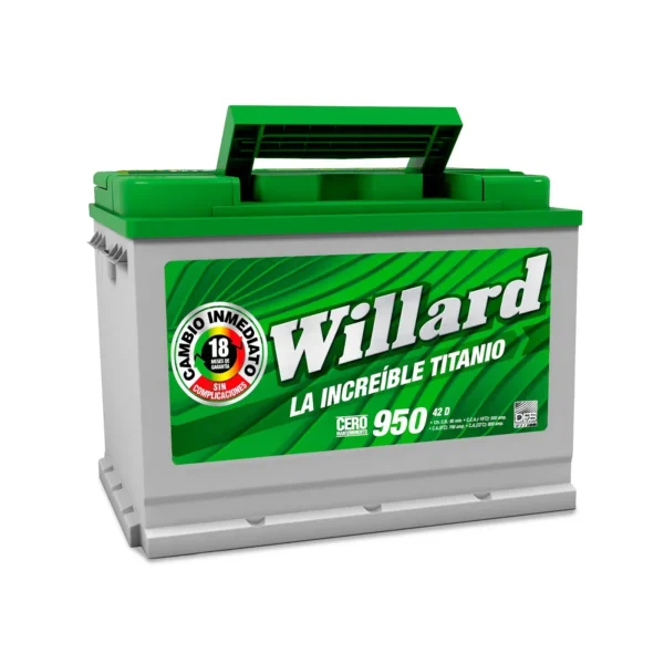 Bateria Willard Titano 42D-950