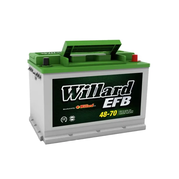 Bateria Willard Titanio 48D-70EFB