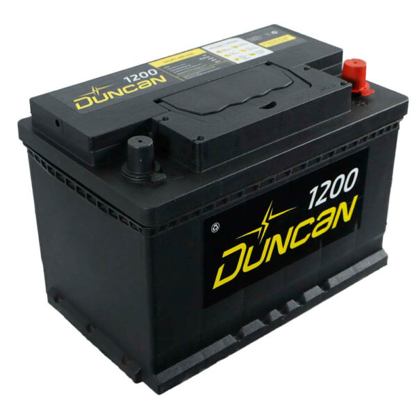 Baterias Duncan Liberty Plus 1200-Caja-48 Polaridad Izquierda